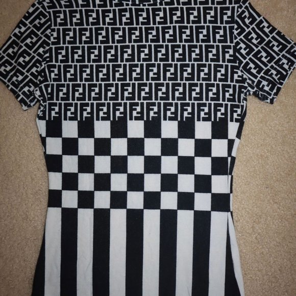 Fendi Monogram T Shirt - Picture 2 of 4
